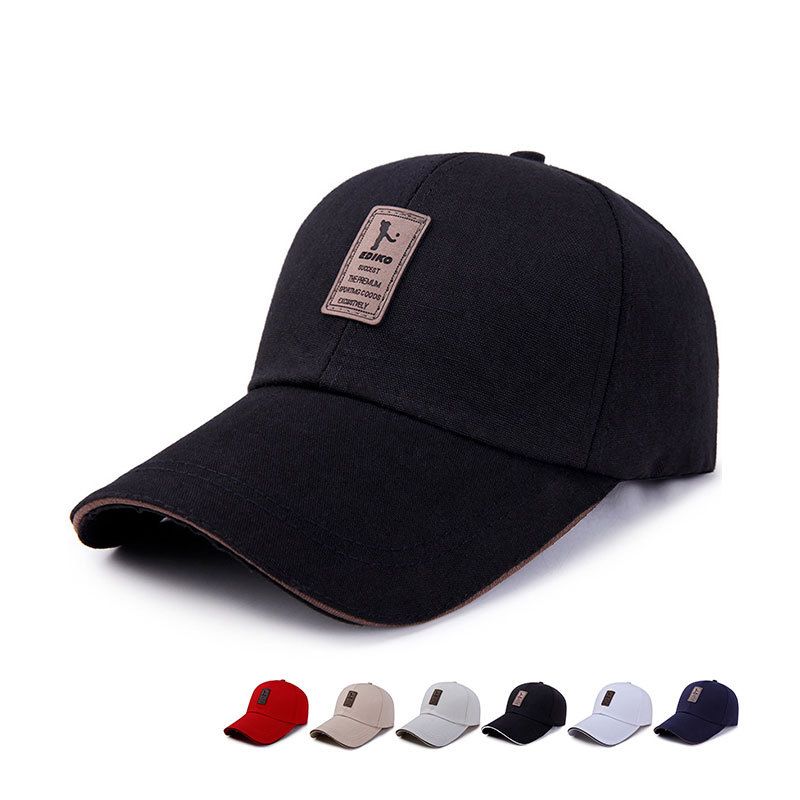 Cappello da camionista estivo in cotone da golf per sport all'aria aperta, per uomo e donna, regolabile, casual, per il tempo libero, tinta unita_voghion.com