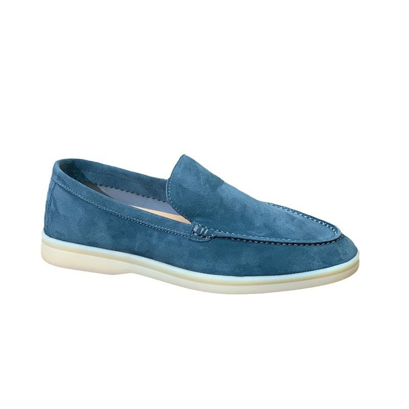 Le Fu - Zapatos planos de pareja, cómodos, informales, grandes, de un solo paso, 2024_voghion.com