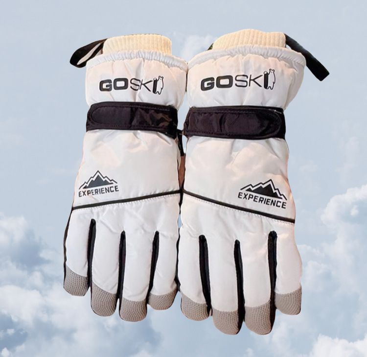 Women's Ski Gloves New Winter Warm Cold-Proof Touchscreen Fleece Lined Thickened For Riding Electric Scooter Playing In_voghion.com