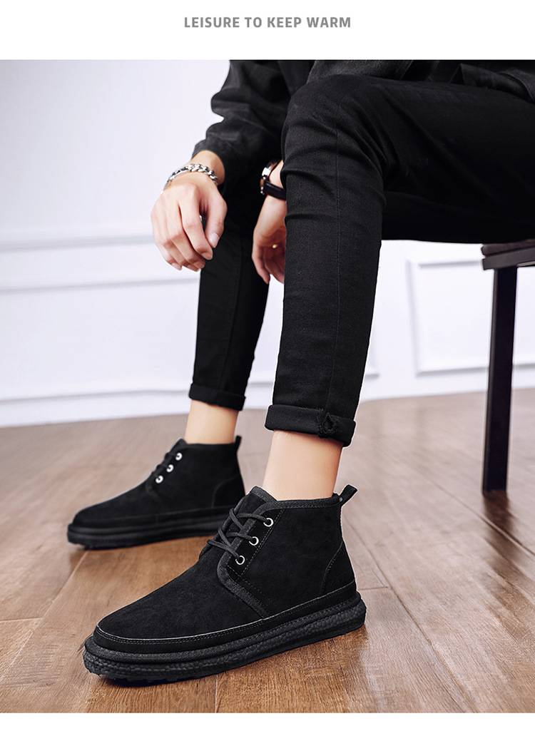 boots designer shoes Ankle Boots Cowboy Yellow Boots Blue Black Hiking Water Booties Men Winter Shoes Platform Heels Ankle Boot_voghion.com