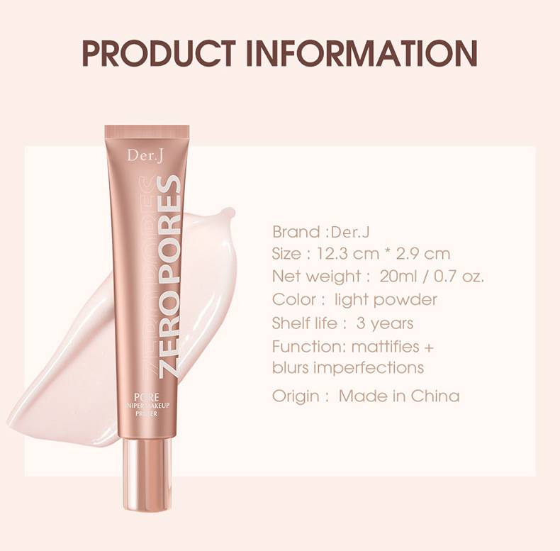 Der.J Pore Blurring And Concealing Primer - Long - Lasting Makeup Base For Invisible Pores_voghion.com