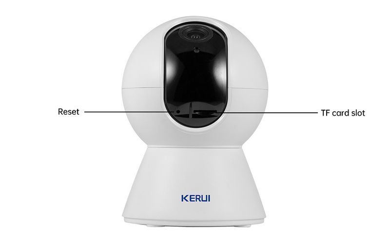 KERUI 8MP/5MP 4K WiFi IP für Indoor Tuya Smart APP Drahtlose Sicherheit Home CCTV Überwachung Kamera Alarm Auto Tracking_voghion.com
