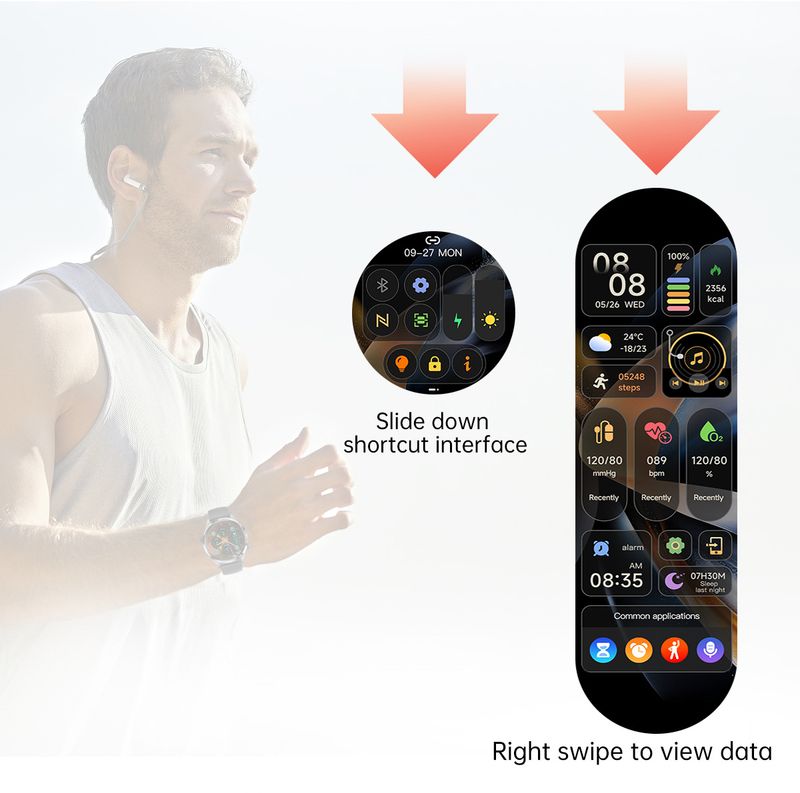 Smart Watches New WATCH5 PRO Smart Watch Sports Fitness Monitoring Bluetooth Watch5 Pro_voghion.com