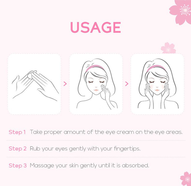 FENYI Sakura 4 daļu ādas kopšanas produktu komplekts mitrinošs un saudzīgs 1 daļas 2 g izmēģinājuma iepakojums ādas kopšanai_voghion.com