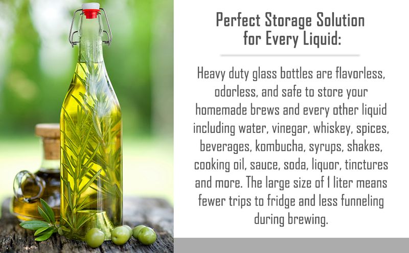 RYYD Flaschen mit Schwingverschluss – 6er-Pack 500 ml|Brauen & Ölen|EU-Lebensmittelecht_voghion.com