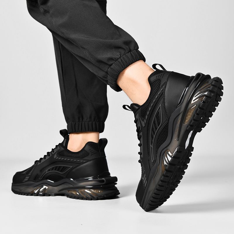 cushioning Rebound Running Shoes Men's Non-slip, Wear-resistant, Breathable And Comfortable Sports Shoes Men's Shoes_voghion.com