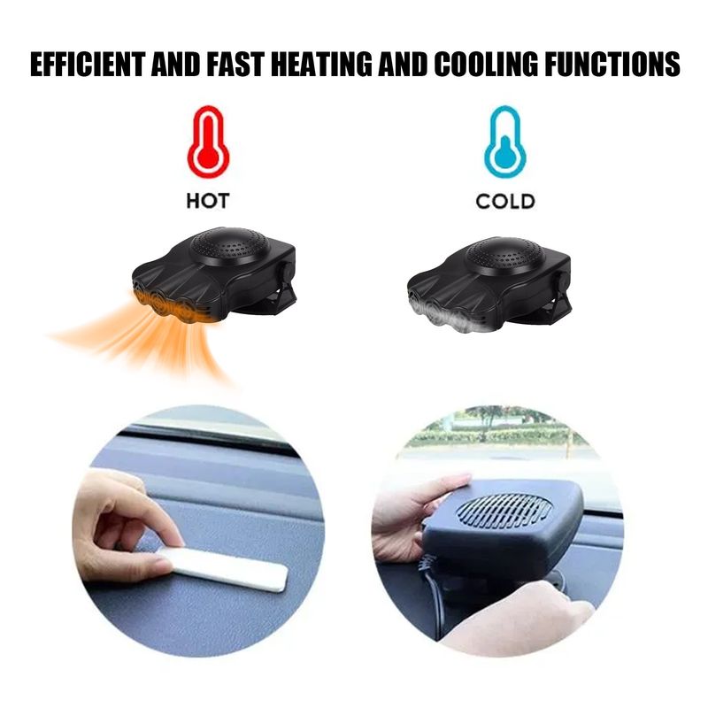 Car defrosting and snow defogging device Car glass portable defogging and deicing fast melting snow heater_voghion.com