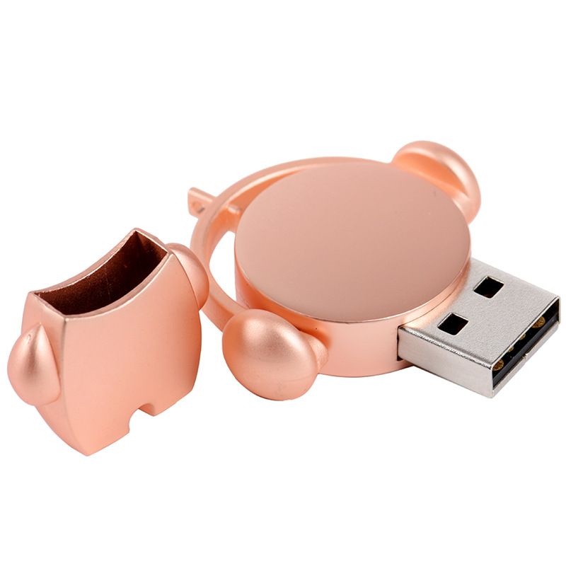 Paměťová zařízení flash disk s personalizovaným gravírováním U disk vynikající roztomilý USB flash disk se skutečnou kapacitou, kreativní dárek_voghion.com