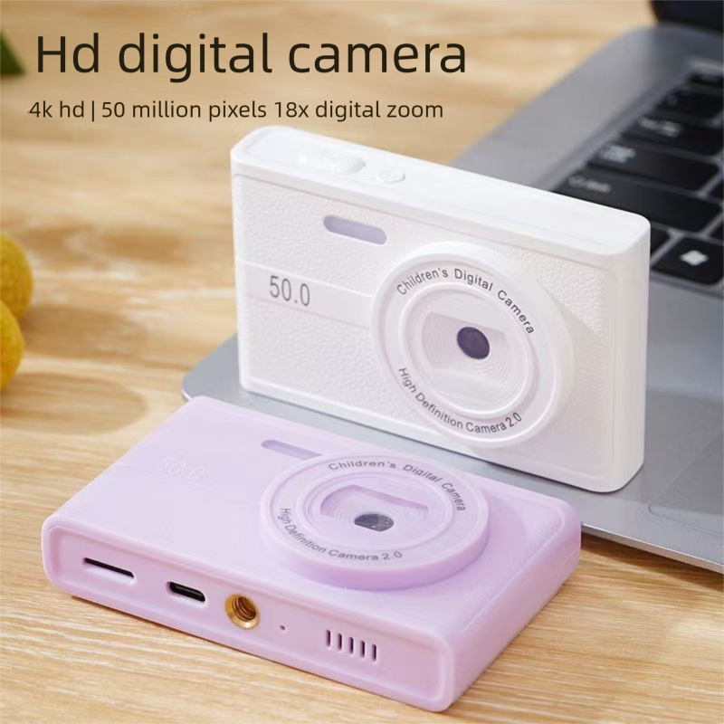 Modelo de estudante CCD Digital HD recomendado Câmera dupla frontal e traseira pode ser importada para celular Vem com preenchimento_voghion.com