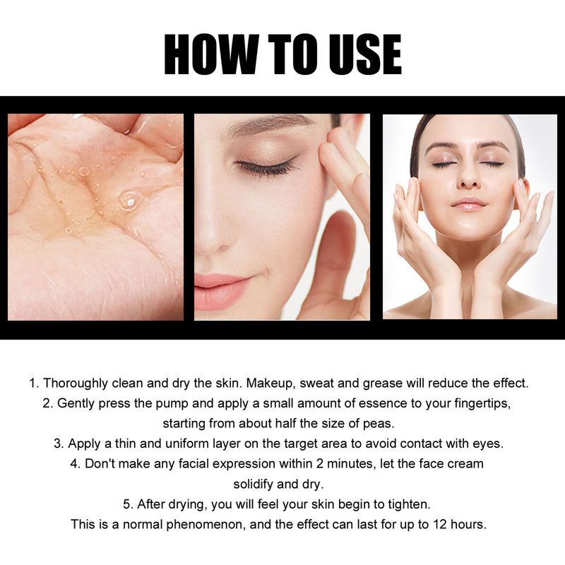 BeautyLife 30ML Brightening Essence Effective Antioxidant Natural Painless Moisturizing Gentle Instant Tight Lift Face Essence for Forehead_voghion.com