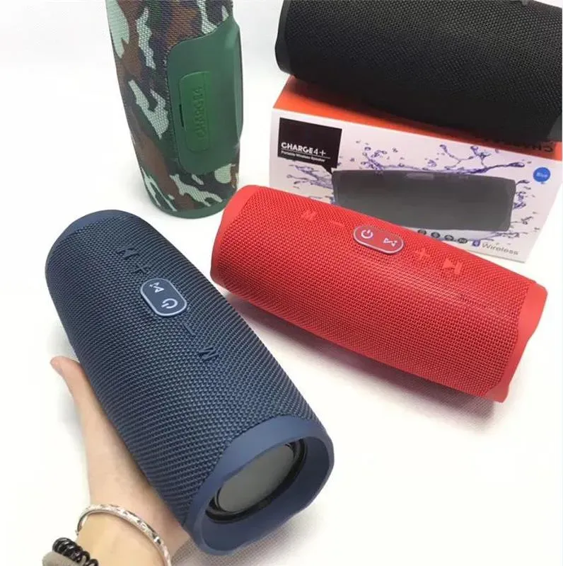 Caricabatterie 4+ 4 Plus Altoparlante Bluetooth Subwoofer Wireless Stereo Deep Portatile con Confezione al Dettaglio_voghion.com
