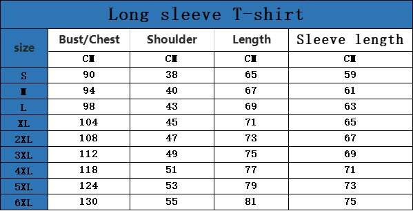 Maglietta a maniche lunghe da uomo con stampa di lettere sfumate divertenti, casual da lavoro, comoda, in cotone, alla moda, con scollo rotondo_voghion.com