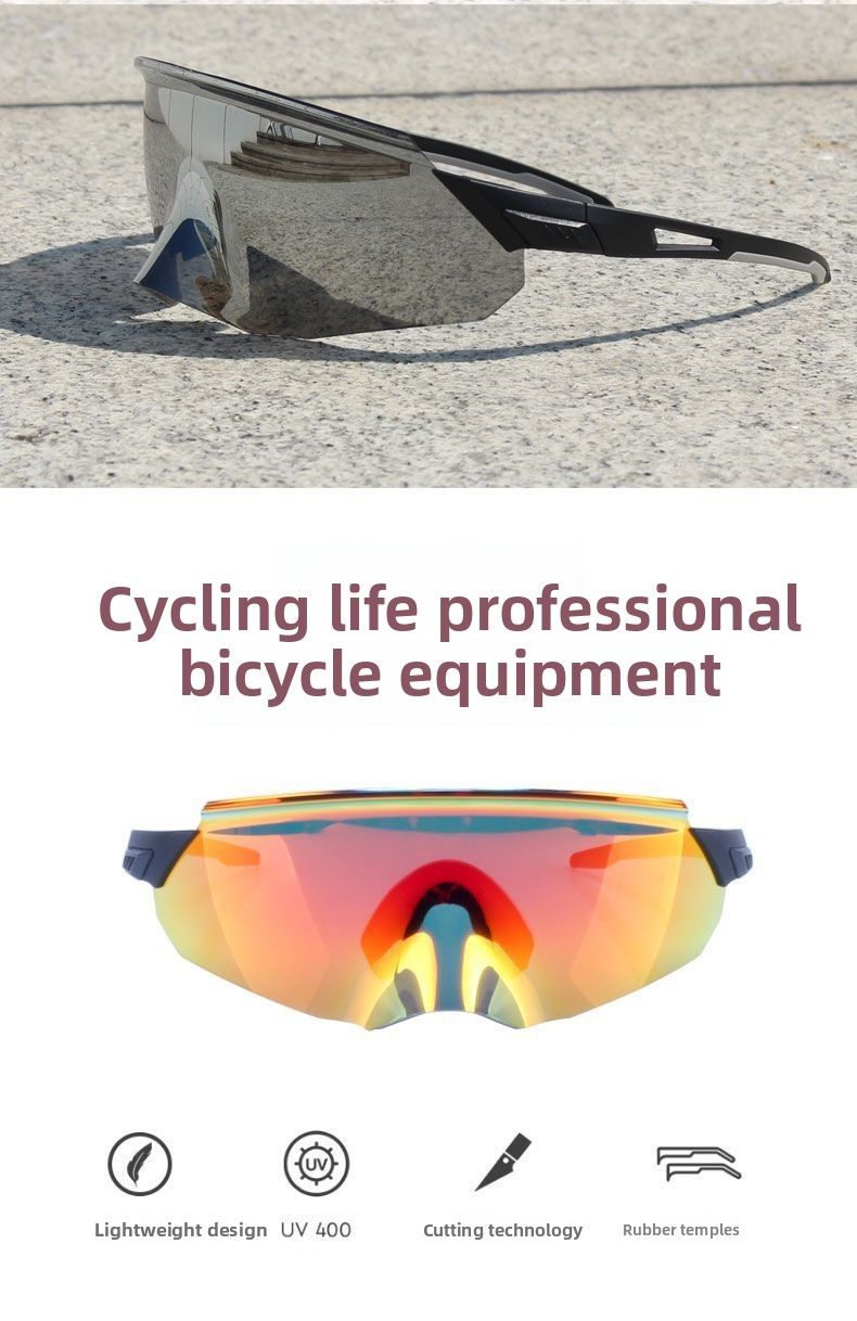 Nuovi occhiali da ciclismo con bocca antivento occhiali da sabbia sport all'aria aperta mountain bike attrezzatura occhiali da sole unisex_voghion.com