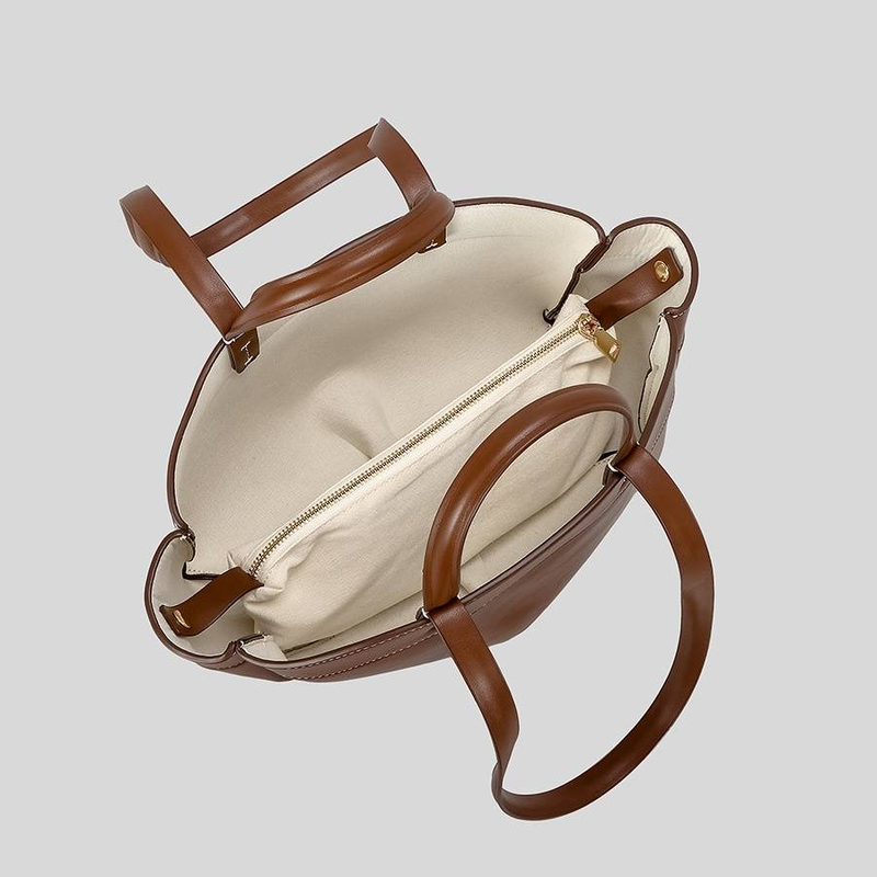 Women's Bags Brown Tote Bag Autumn New Fashion Large Capacity Work Mother And Child Bag Shoulder Handbag Shopping Bag_voghion.com