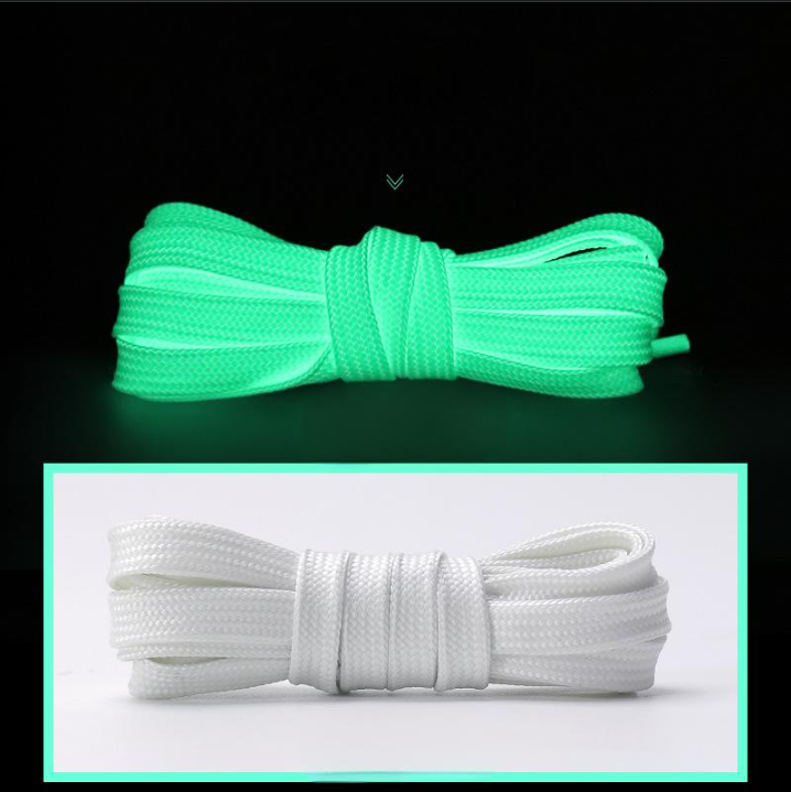 Accessori per scarpe lacci piatti cavi riflettenti da 8 mm in poliestere a doppio strato adatti per scarpe da ginnastica, scarpe bianche e scarpe di tela_voghion.com