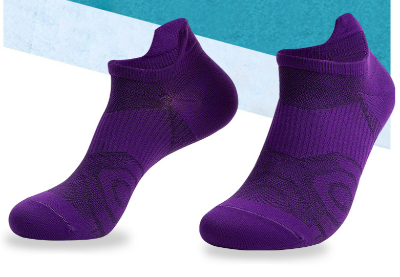 Outdoor Sports Socks For Men And Women, Fitness Running Socks, Thin Short Socks, Shallow Mouth Summer Socks, Quick Drying Breathable Boat Socks_voghion.com