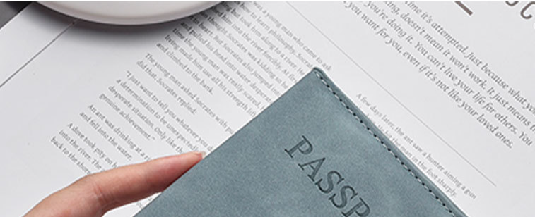 Étuis pour passeport en cuir PU avec boucle magnétique, porte-passeport multifonctionnel, durable, anti-magnétique, antivol_voghion.com