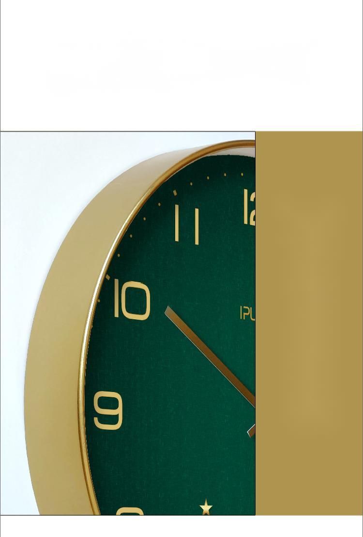 Yipula 8142 Einfache frische Wand Wohnzimmer Mode neue nordische stille Sweep Sekunden Quarzuhr_voghion.com