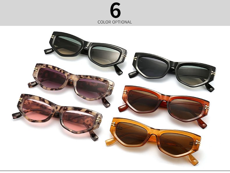 963 Occhio di gatto angolato con gambe moderne in una forma saltellante per occhiali da sole decorativi_voghion.com