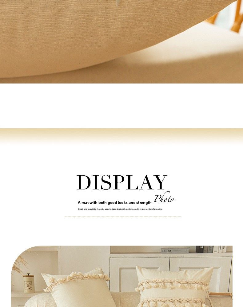 Copridivano in stile marocchino con nappe, motivo geometrico, semplice cuscino per divano, luce decorativa di lusso per soggiorno_voghion.com