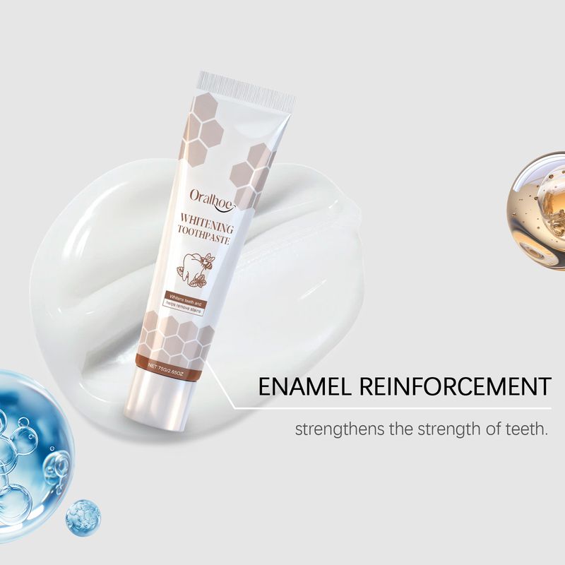 Dentifricio alla menta ORALHOE Pulizia quotidiana Odore di tartaro Alito fresco a lunga durata Igiene orale_voghion.com