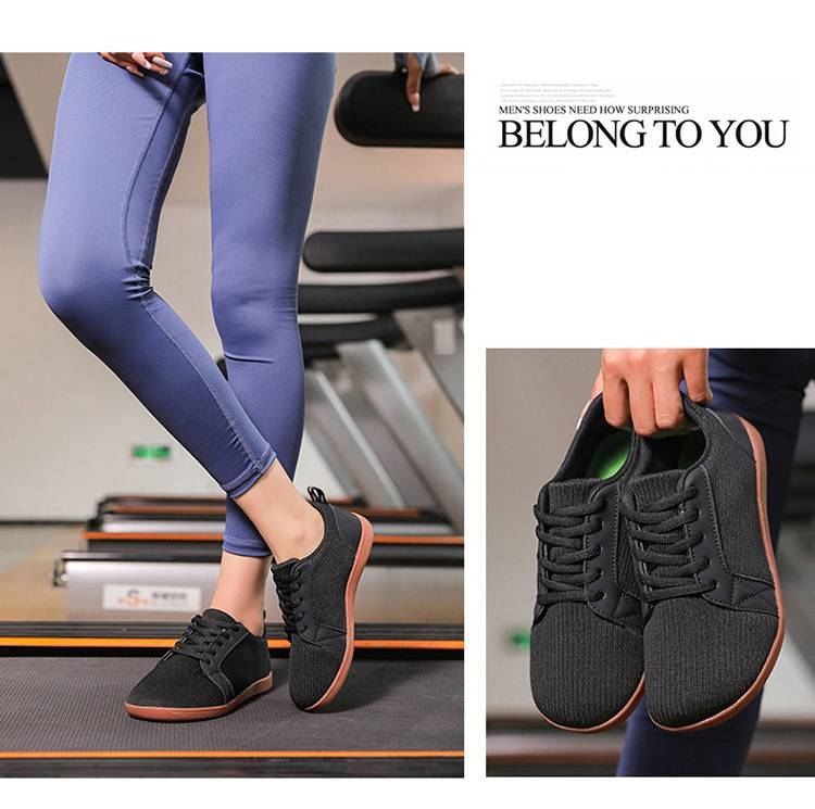 Fliegende, gewebte Schuhe mit breitem Leisten, Wander-, Sport- und Freizeitschuhe, rutschfeste Schuhe mit breiter Zehenpartie für Herren und Damen aus Kuhsehne_voghion.com