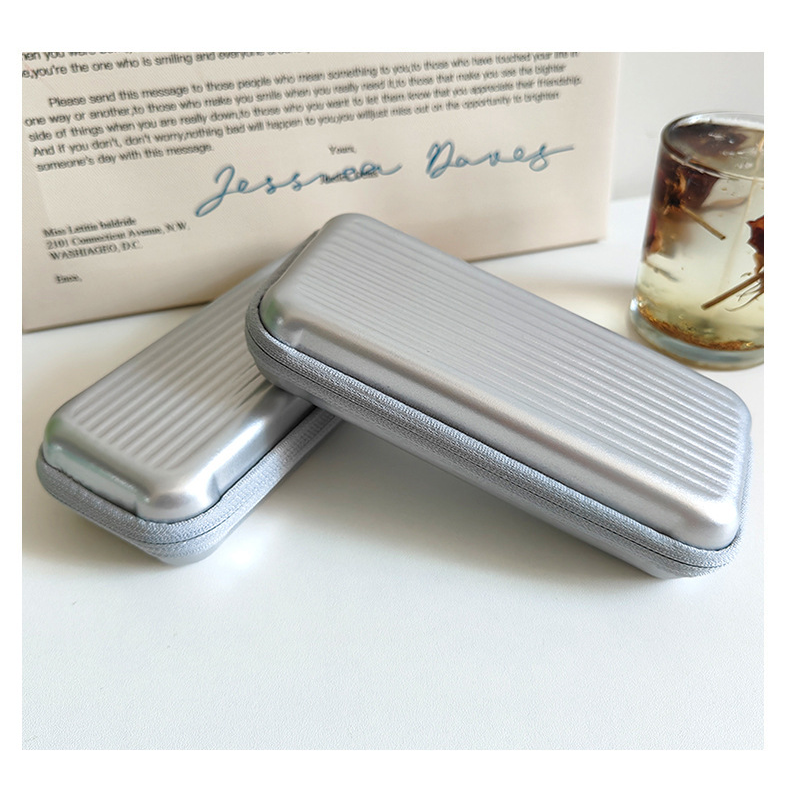 High-end creative trolley case glasses case men's and women's portable glasses case storage Japanese Simple myopia sunglasses_voghion.com