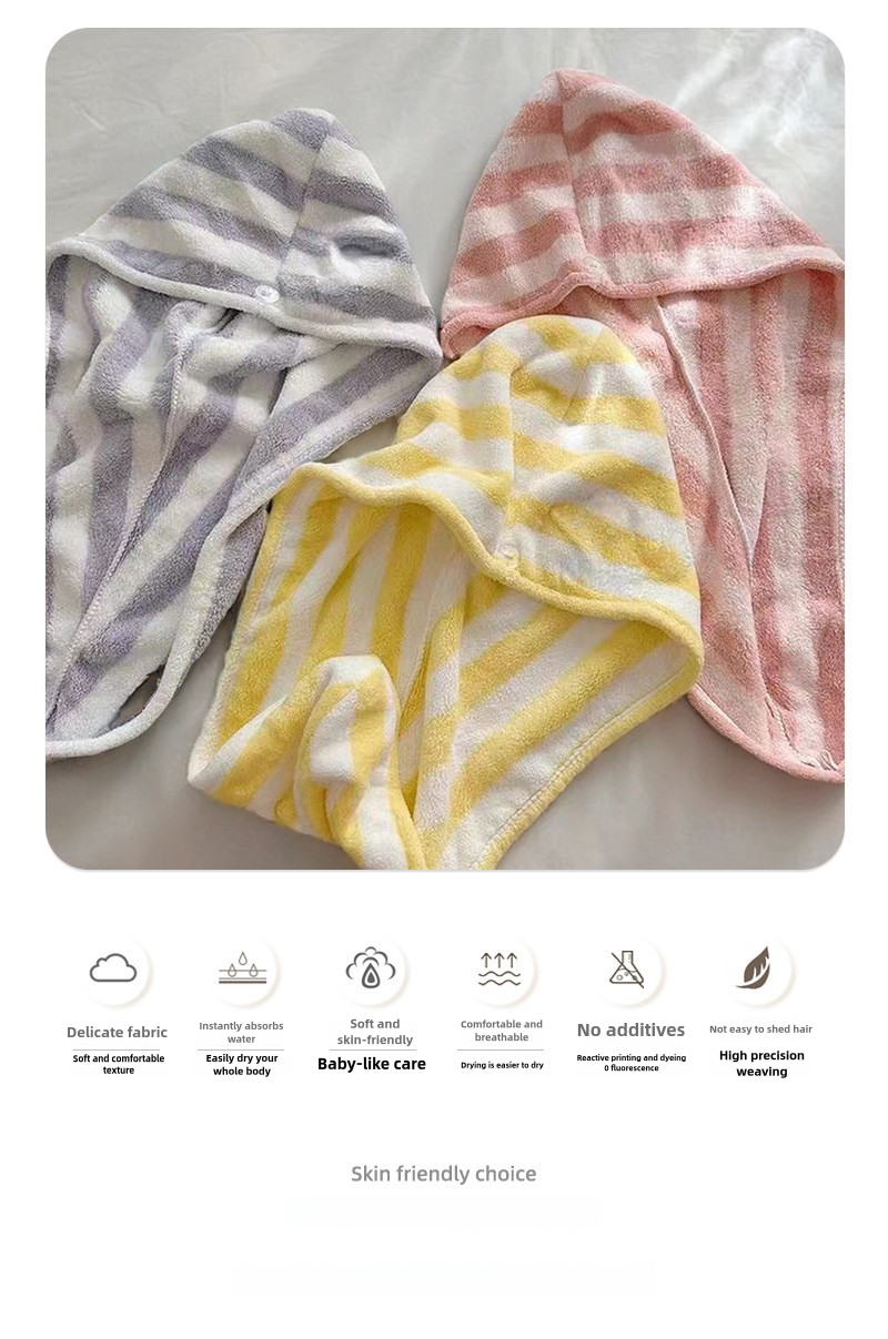 Ręcznik kąpielowy Spot Large Striped Thick Absorbent Towel Ręcznik kąpielowy prezent Ręcznik z polaru koralowego Szybkoschnący zestaw ręczników kąpielowych_voghion.com