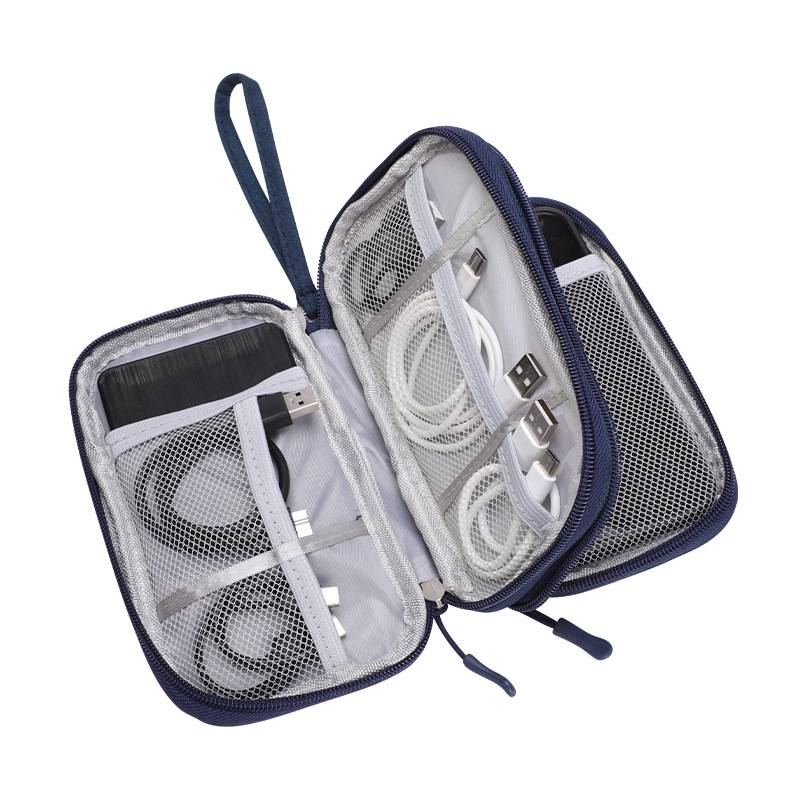Genți de depozitare, organizator tehnic, husă multifuncțională pentru cabluri, încărcătoare, căști, unități USB, hard disk_voghion.com