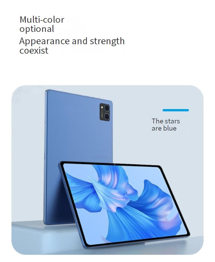 10,4 Zoll ultradünnes Android-Tablet mit 2K-Display, Octa-Core-Prozessor, 4 GB RAM + 64 GB Speicher, Doppelkamera, GPS und Bluetooth_voghion.com
