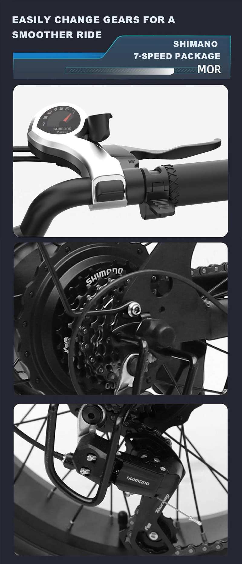YAMALI FXH-006 Electric Dirt Bicycle, 350W Motor, 48V 18Ah Battery_voghion.com