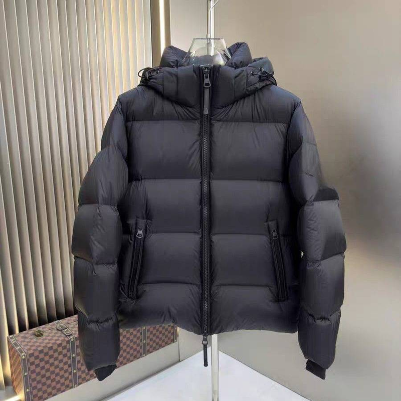 London Fog Defender – Bomber in piuma d'anatra 800FP con cappuccio con blocco termico e guscio antistatico (vestibilità su misura, S-XXL, armatura invernale a prova di città)_voghion.com