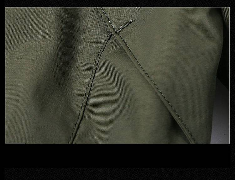 Men's Clothing Lightweight Hooded Windbreaker Jacket, Quick-Dry Outdoor Coat With Zipper Pockets, Breathable Casual Spring & Autumn Top_voghion.com