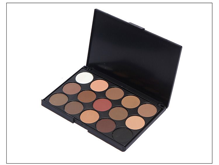 Paleta 15 očních stínů Earthy Matte Pearlescent Nude_voghion.com