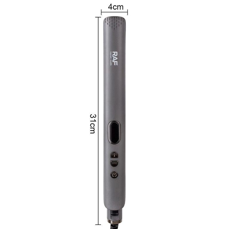 RAF Europäischen Standard Temperatur-Control Eisen Haarglätter Keramik Platte Trocken Nass Dual-Use Curling Und_voghion.com