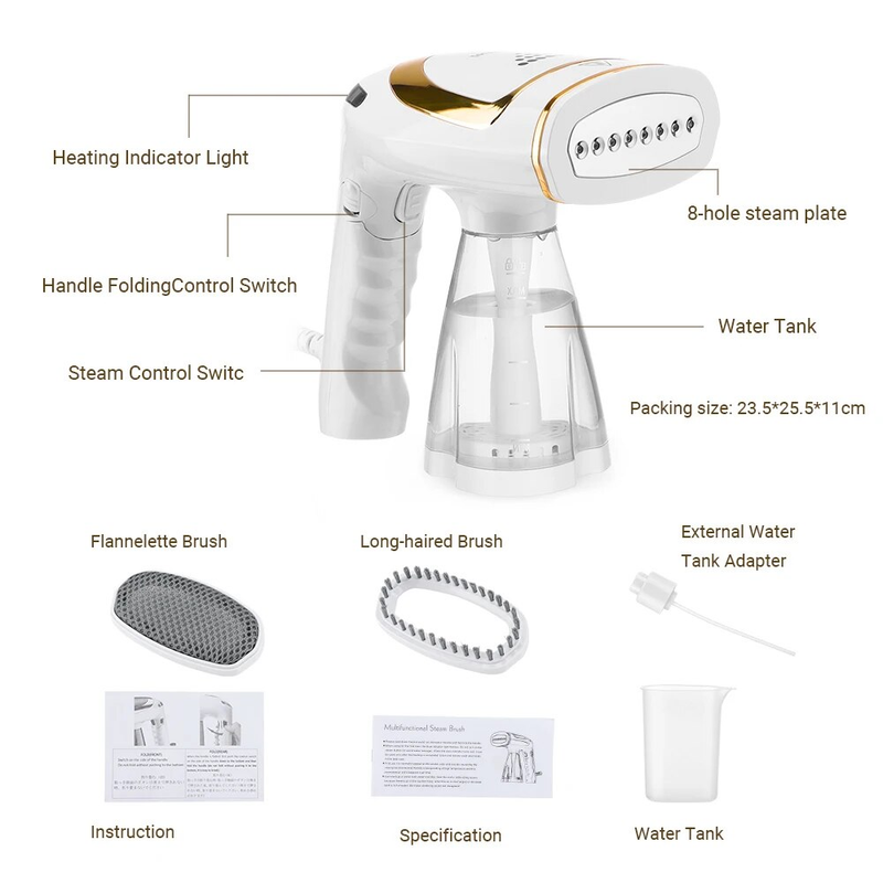 Neu Hand klapp hängen presse Mini dampf eisen für home reise elektrische bügeleisen Kleidung bügeln maschine_voghion.com