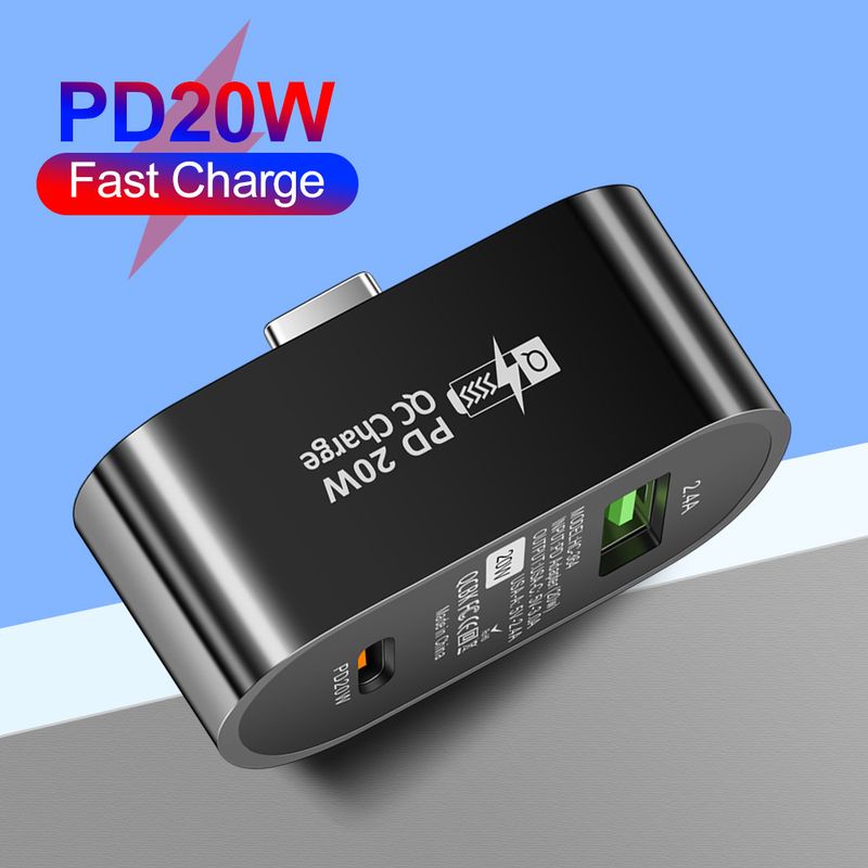 Musikfestival Typ-C HUB Extender Elliptischer Splitter Mobiles Ladegerät Auto USB PD20W Ladekonverter_voghion.com