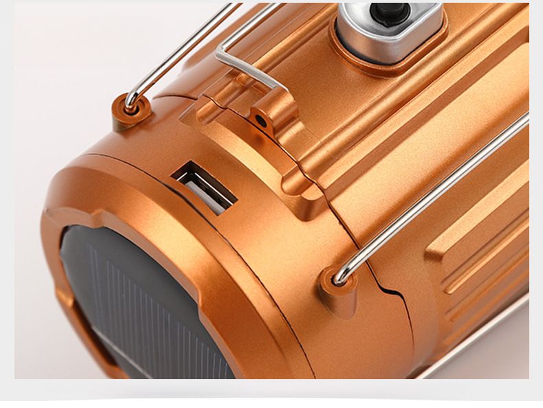 Ventilatore elettrico solare portatile estensibile con interruttore, luce di emergenza per batteria al litio da campeggio, lanterna all'ingrosso_voghion.com