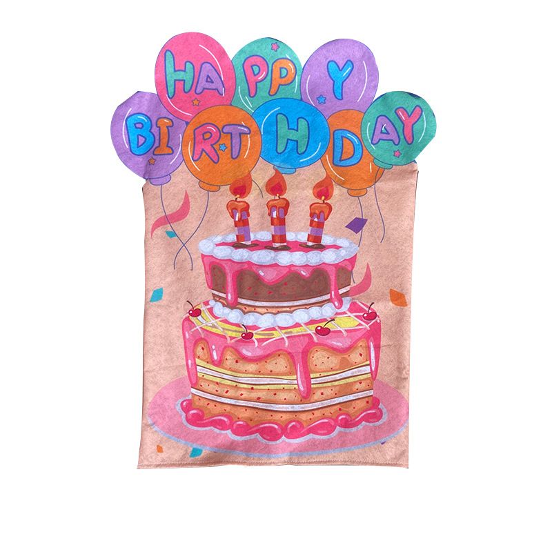 New Table And Decoration Children's Birthday Hotel Props Elastic One-piece Chair Covers Customizable Patterns_voghion.com
