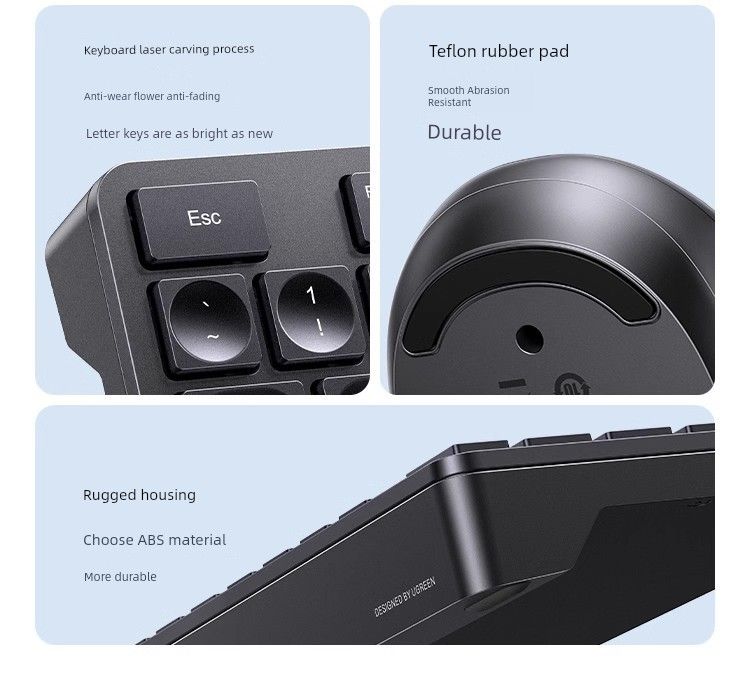 lian 007 Set Mouse Office Desktop Computer Ku004 With Wireless Keyboard_voghion.com