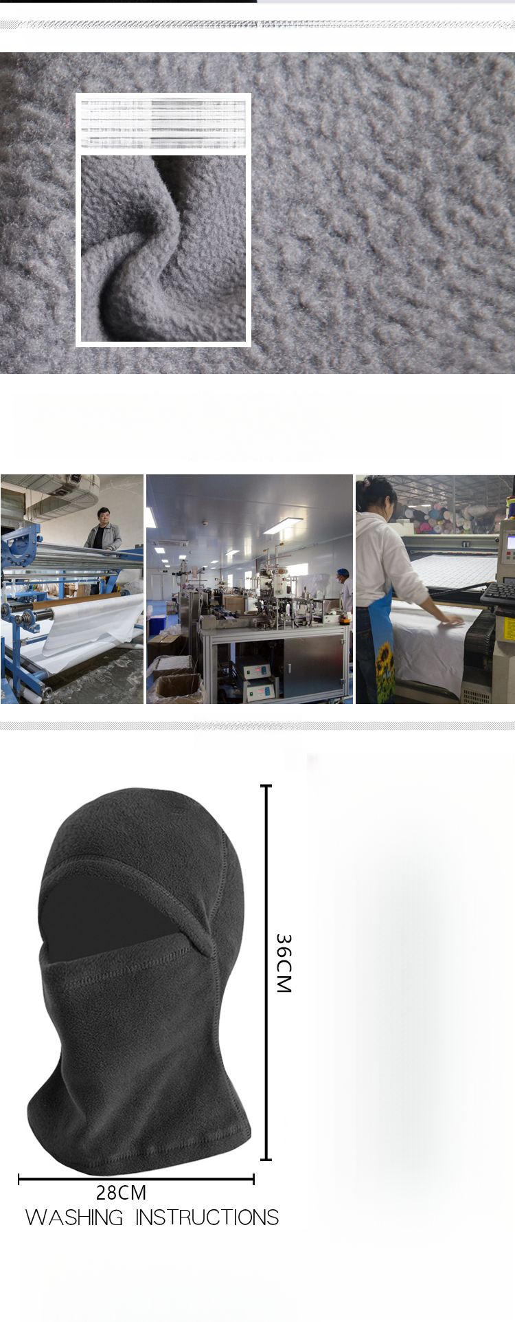 Winter Skiing Warm Mask Multi-Functional Cold-Proof Polar Fleece Face Protection Outdoor Windproof Motorcycle Riding_voghion.com