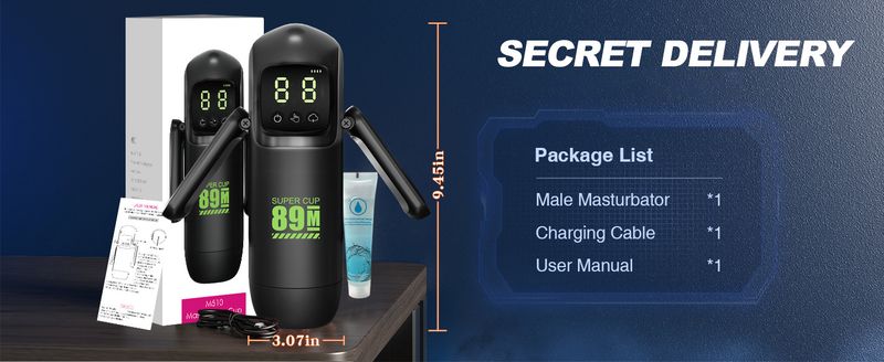 M510 Aircraft Cup Electric Handle LCD Digital Display Sucking Clamp Suction Vibration Male Masturbator Sex Toys_voghion.com