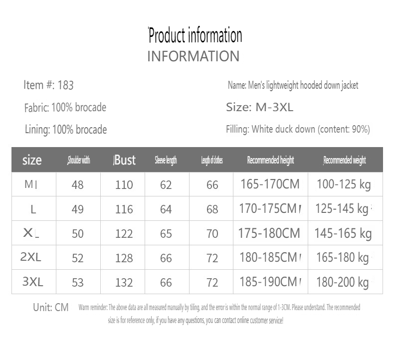 2023 winter new style men's light down jacket short stand collar fashion white duck down warm jacket men's clothing_voghion.com