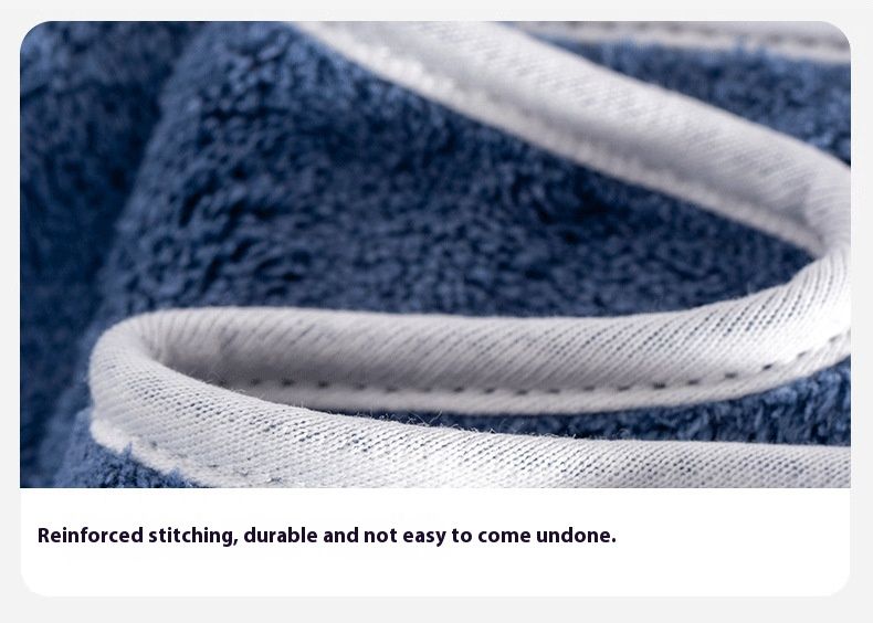 Coral Fleece Face Towels – Ultra-Soft & Quick-Drying Bath Towels For Adults & Couples (A-Class Antibacterial, Super Absorbent)_voghion.com