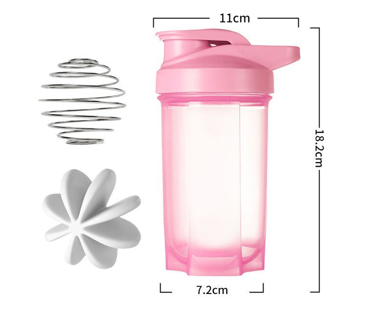 Tazza per proteine in polvere per sport all'aria aperta, portatile, resistente alle alte temperature, grande capacità, in plastica, per acqua_voghion.com