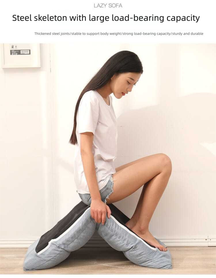 Lazy Tatami For Girls Cute Bedroom Balcony Single Small Sofa Foldable Dormitory Bed Backrest Chair_voghion.com