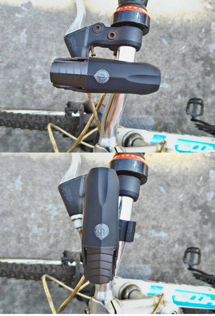 2256 Cykel USB Opladning Høj lysstyrke Mountain Bike Forlygter LED advarselsbaglygter Bounce Frugt Ridning Udstyr_voghion.com
