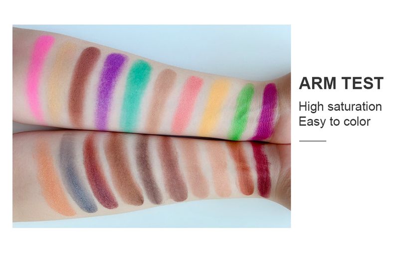 Make-up-Sets Exklusive Lidschattenpalette mit 120 Perlglanzfarben, 10 Make-up-Pinsel, Foundation-Pinsel, Beauty-Tools_voghion.com