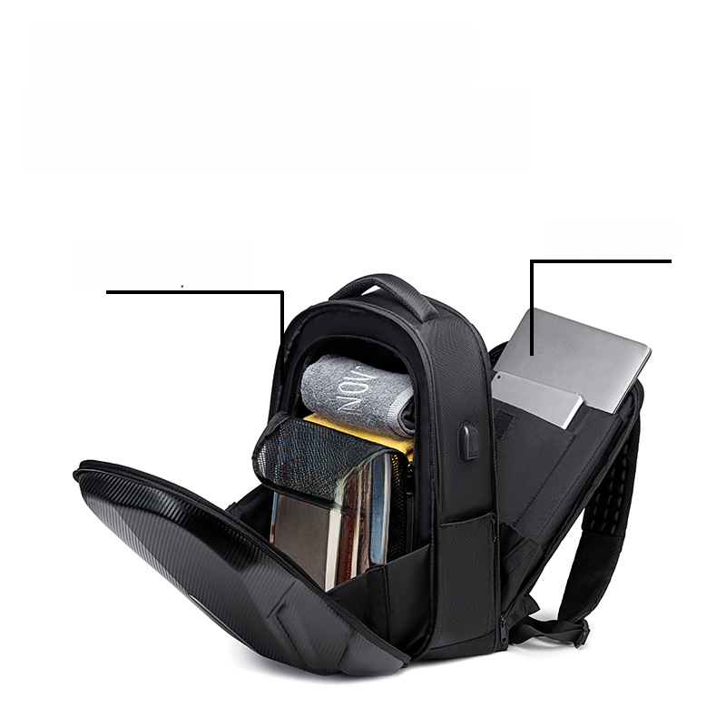 Nouveau sac à dos étanche et absorbant les chocs de grande capacité pour hommes, sac d'ordinateur_voghion.com