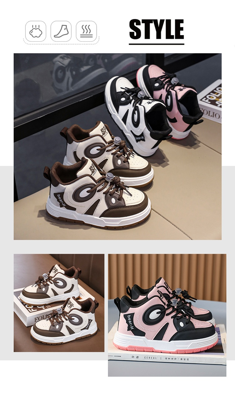 Sneakers alte, Scarpe bianche piccole, Scarpe casual, Scarpe per bambini e bambine, Scarpe alla moda per bambini grandi, Quattro stagioni_voghion.com